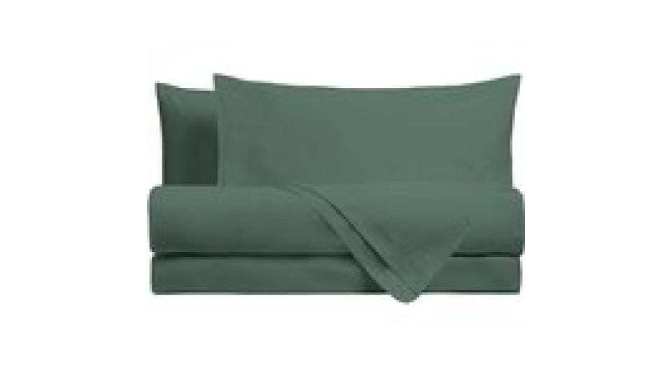 Completo letto singolo - Verde
