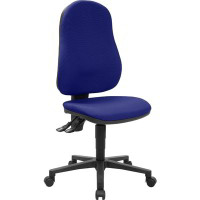 Sedia girevole Max Ergo blu