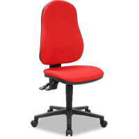 Sedia girevole Max Ergo rossa