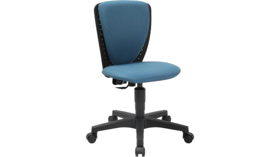 Sedia girevole Maxx Junior blu