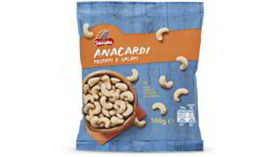 Life anacardi tostati salati gr.35