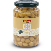 Ceci lessati al naturale