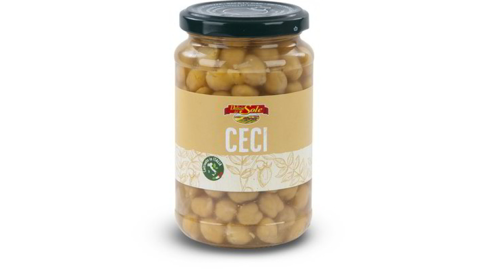 Ceci lessati al naturale