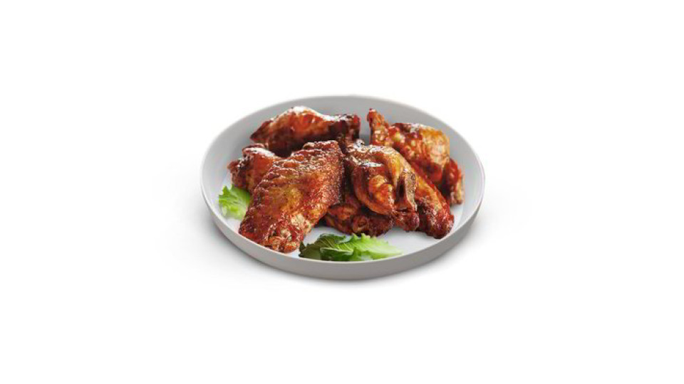 Alette arrosto di pollo cotte piccanti