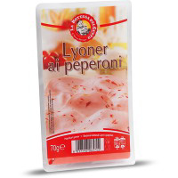 Affettato Lyoner ai peperoni