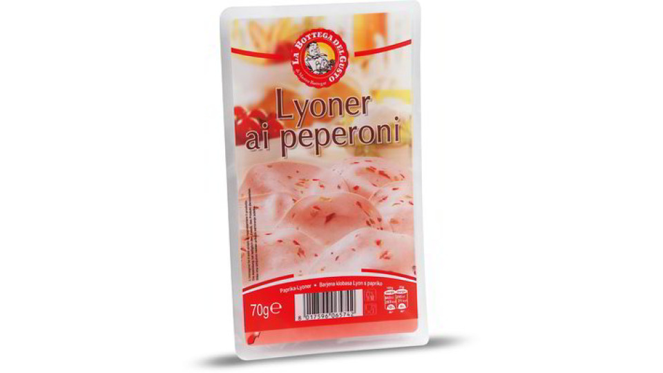 Affettato Lyoner ai peperoni