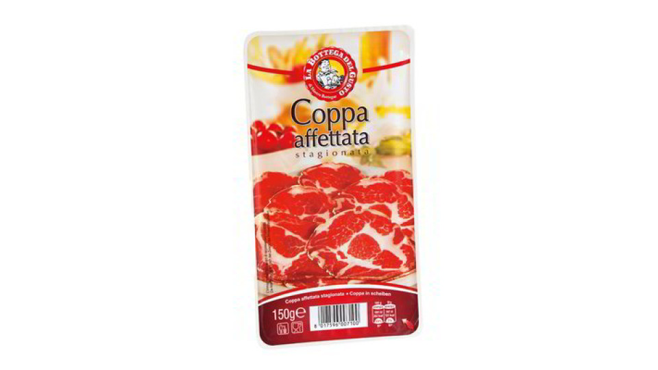 Coppa stagionata a fette