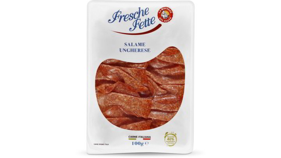 Salame ungherese a fette