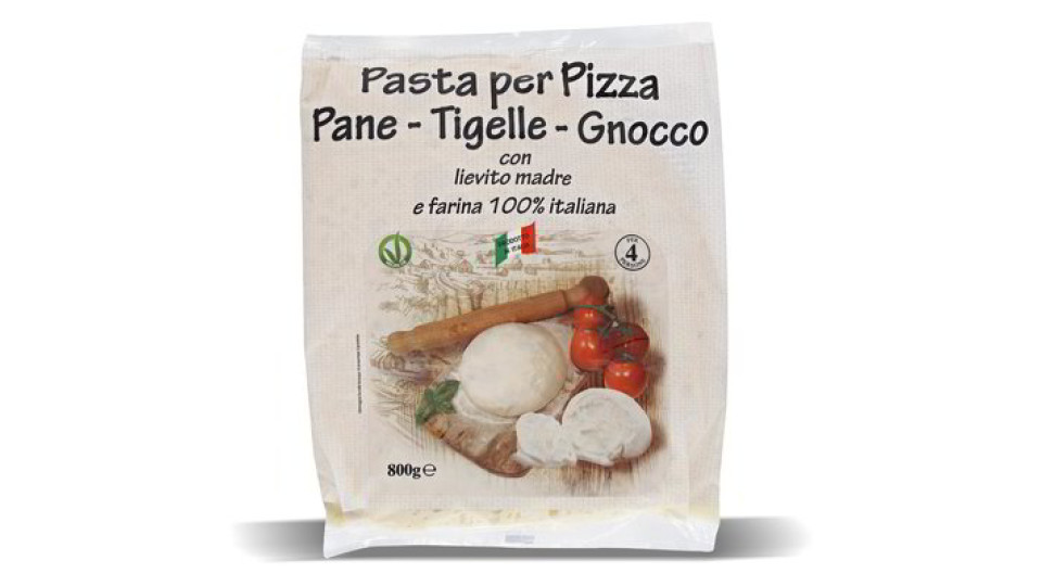 Pasta fresca per pizza, pane, tigelle, gnocco