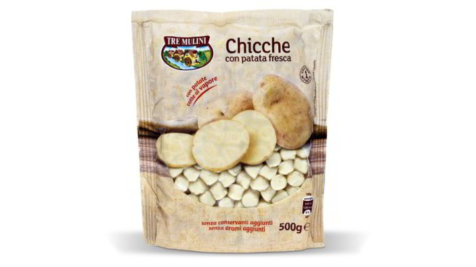 Chicche con patata fresca