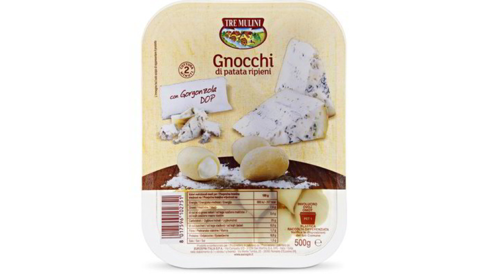 Gnocchi di patata ripieni con Gorgonzola DOP