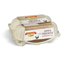Uova fresche grandissime 6 pezzi
