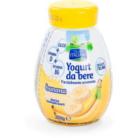 Yogurt da bere alla banana
