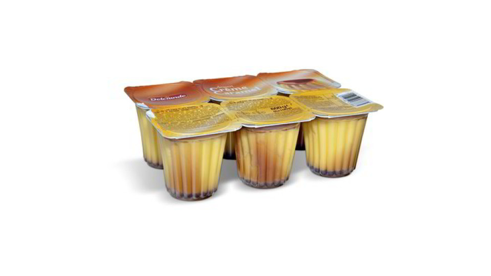 Dessert crème caramel