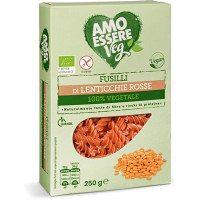 Fusilli di lenticchie rosse