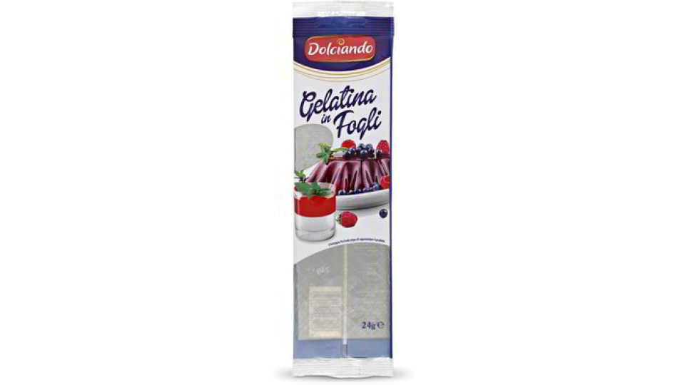 Gelatina in fogli