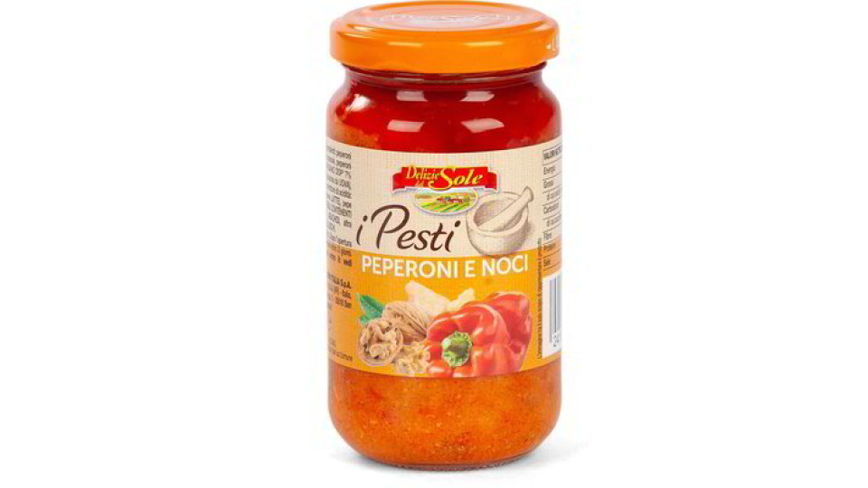 Pesto di peperoni e noci