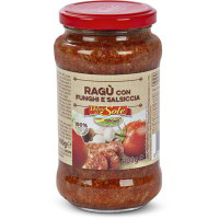Ragù con funghi e salsiccia