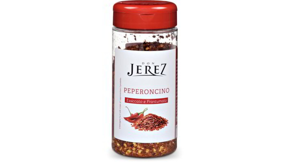 Peperoncino essiccato frantumato