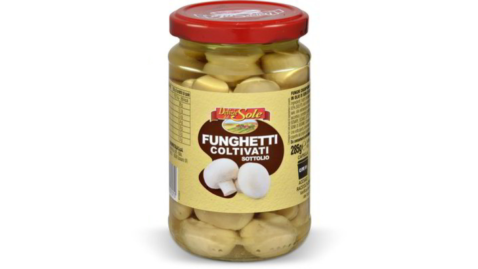 Funghetti coltivati sottolio