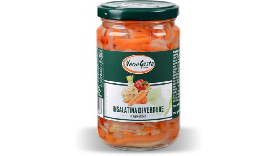 Insalatina di verdure in agrodolce