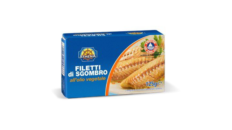Filetti di sgombro all'olio vegetale