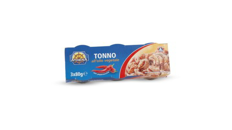 Tonno all'olio vegetale con peperoncino