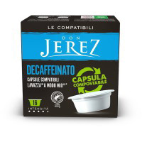 Capsule caffè decaffeinato compatibili con Lavazza "A MODO MIO" 16 pezzi