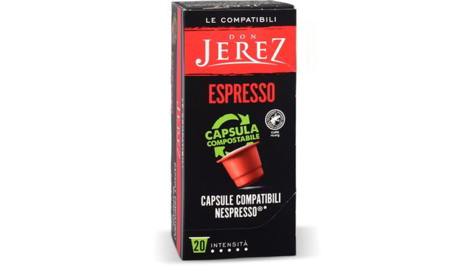Capsule caffè espresso compatibili Nespresso 20 pezzi