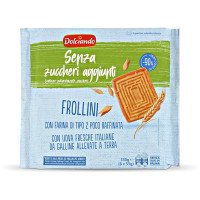 Biscotti frollini senza zuccheri aggiunti