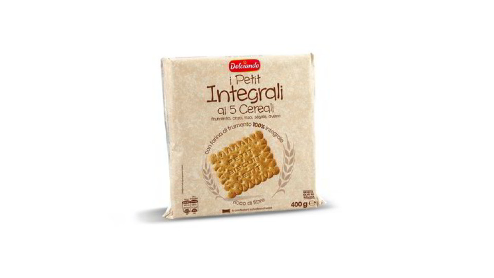 Biscotti petit integrali ai 5 cereali