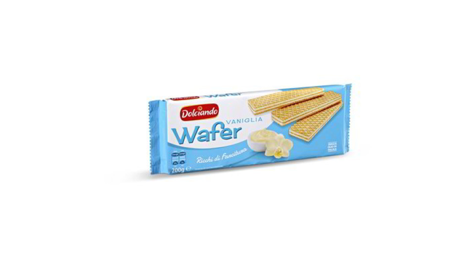 Wafer alla vaniglia