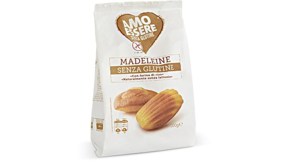 Madeleine senza glutine