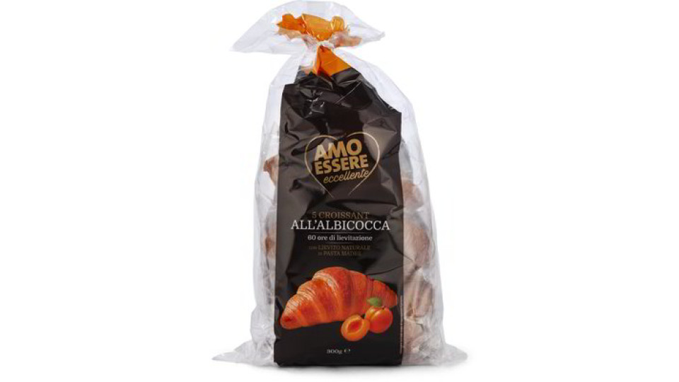 Croissant all'albicocca 5 pezzi