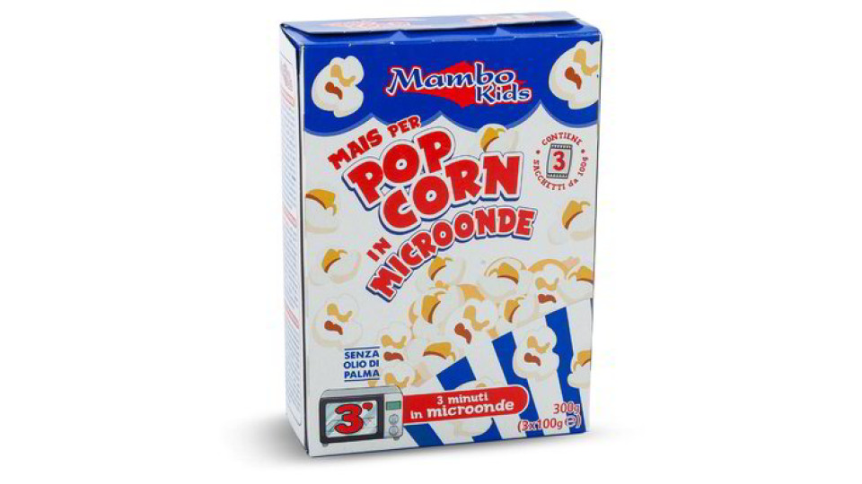 Pop corn per microonde