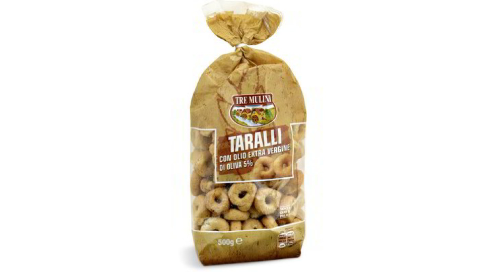 Taralli con olio extra vergine di oliva 5%