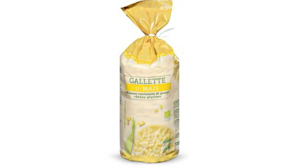 Gallette di mais bio