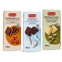 Tavoletta di cioccolato vari gusti
