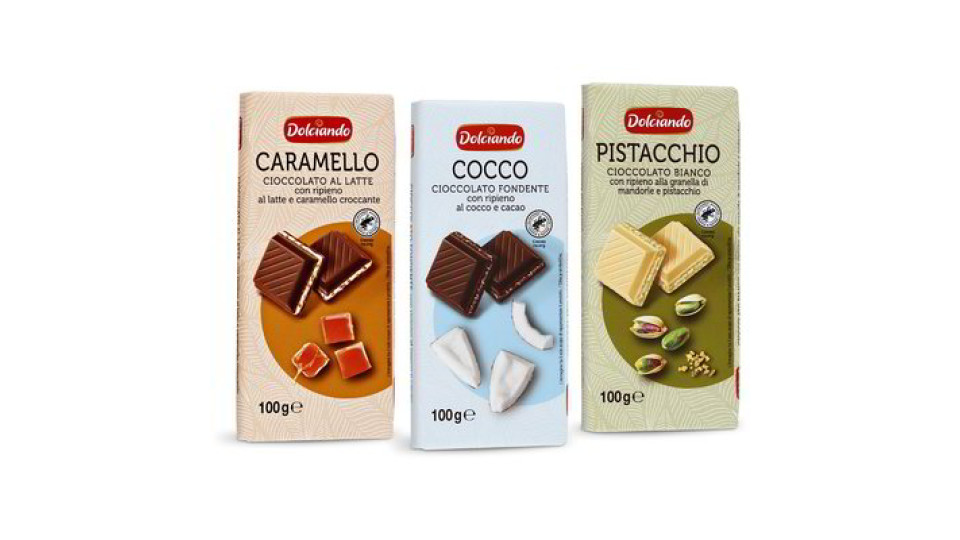 Tavoletta di cioccolato vari gusti