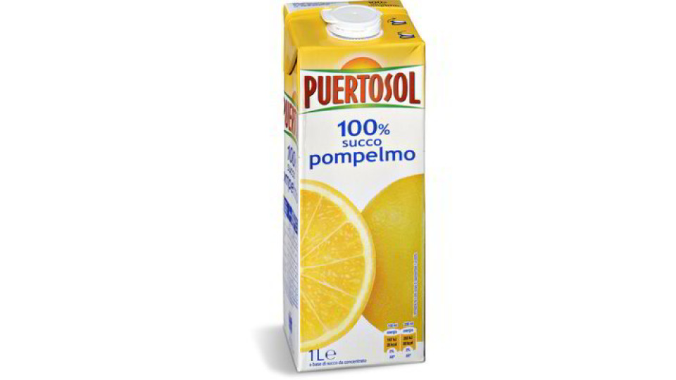 Succo pompelmo 100%
