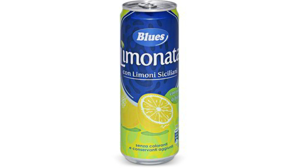 Limonata in lattina