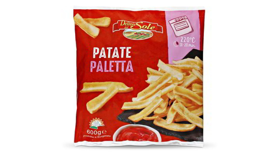 Patate paletta surgelate