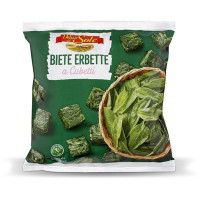 Biete erbette a cubetti surgelate