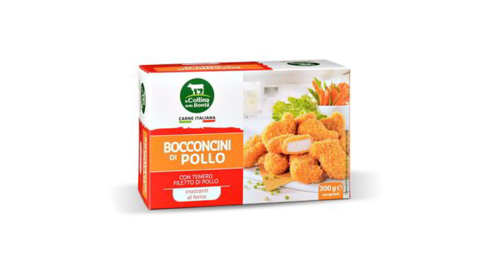 Bocconcini di pollo surgelati