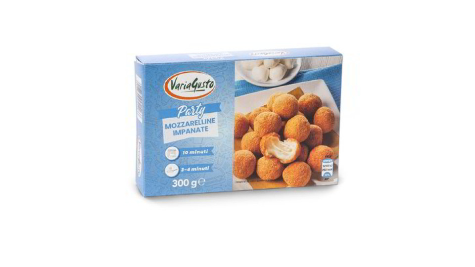 Mozzarelline impanate