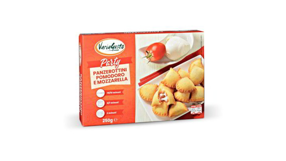 Panzerotti pomodoro e mozzarella surgelati
