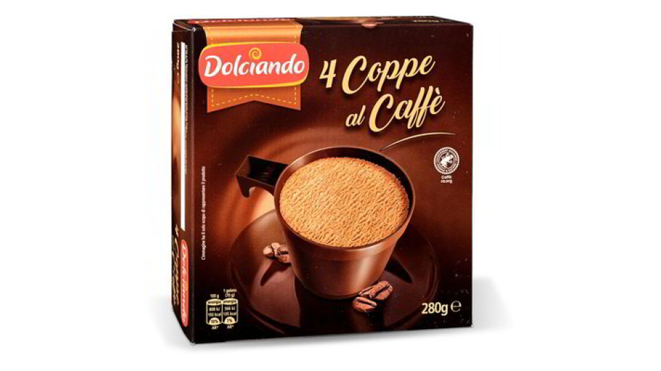 Gelato coppe al caffè 4 pezzi