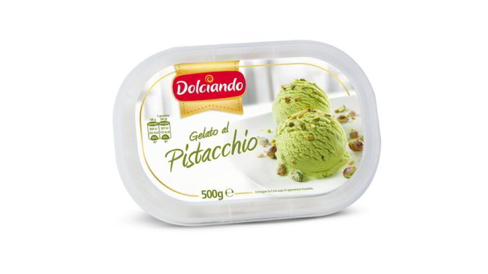 Vaschetta gelato al pistacchio