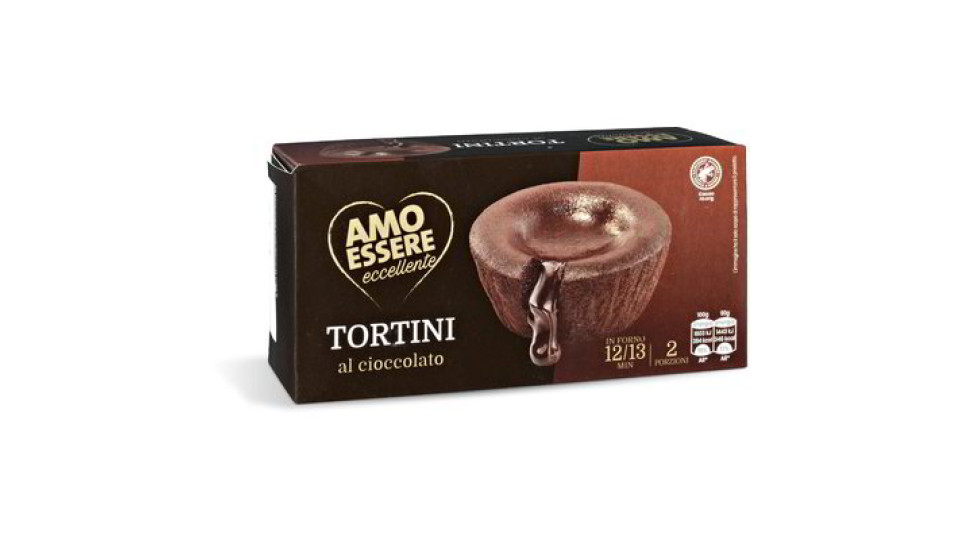 Tortini al cioccolato surgelati