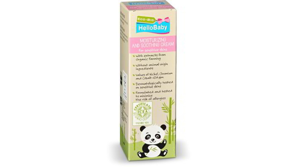 Crema idratante e lenitiva Eco-Bio